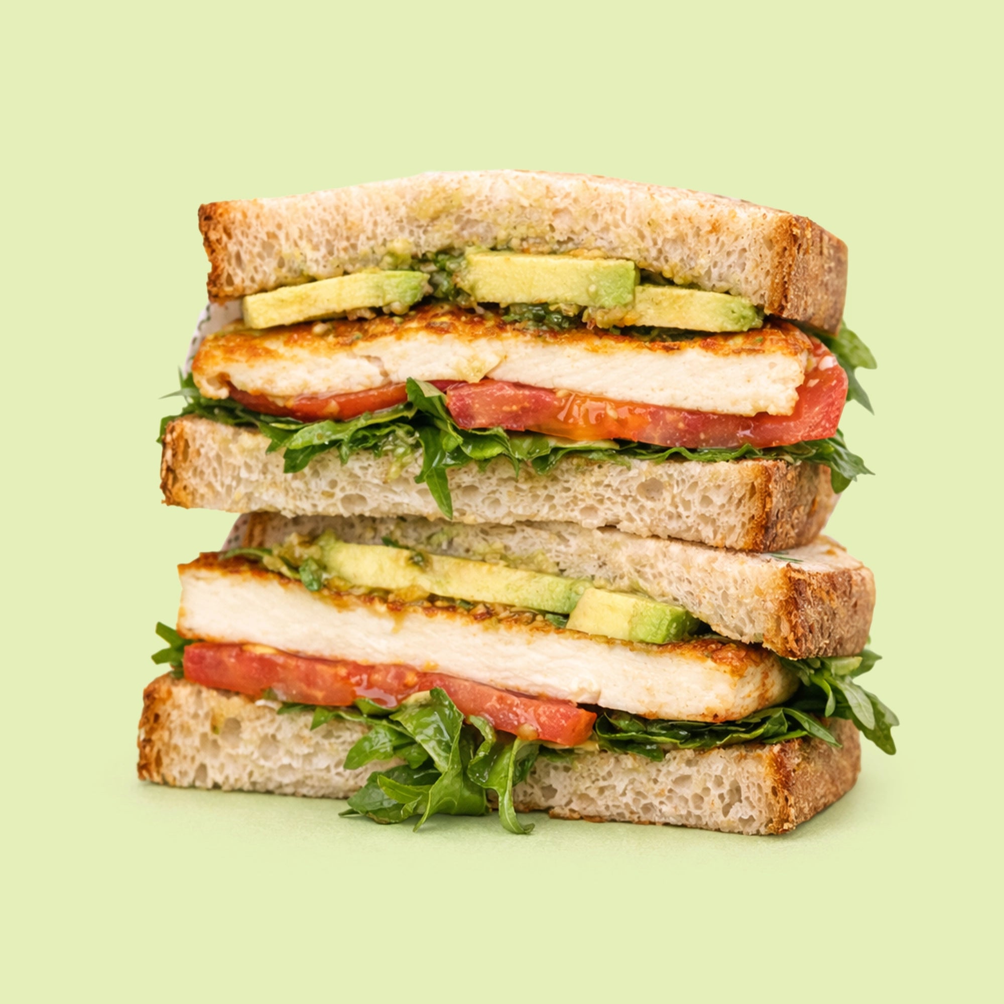 Grilled Halloumi Sandwich