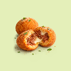 Mini mushroom and saffron arancini canapés for vegetarian catering Sydney CBD
