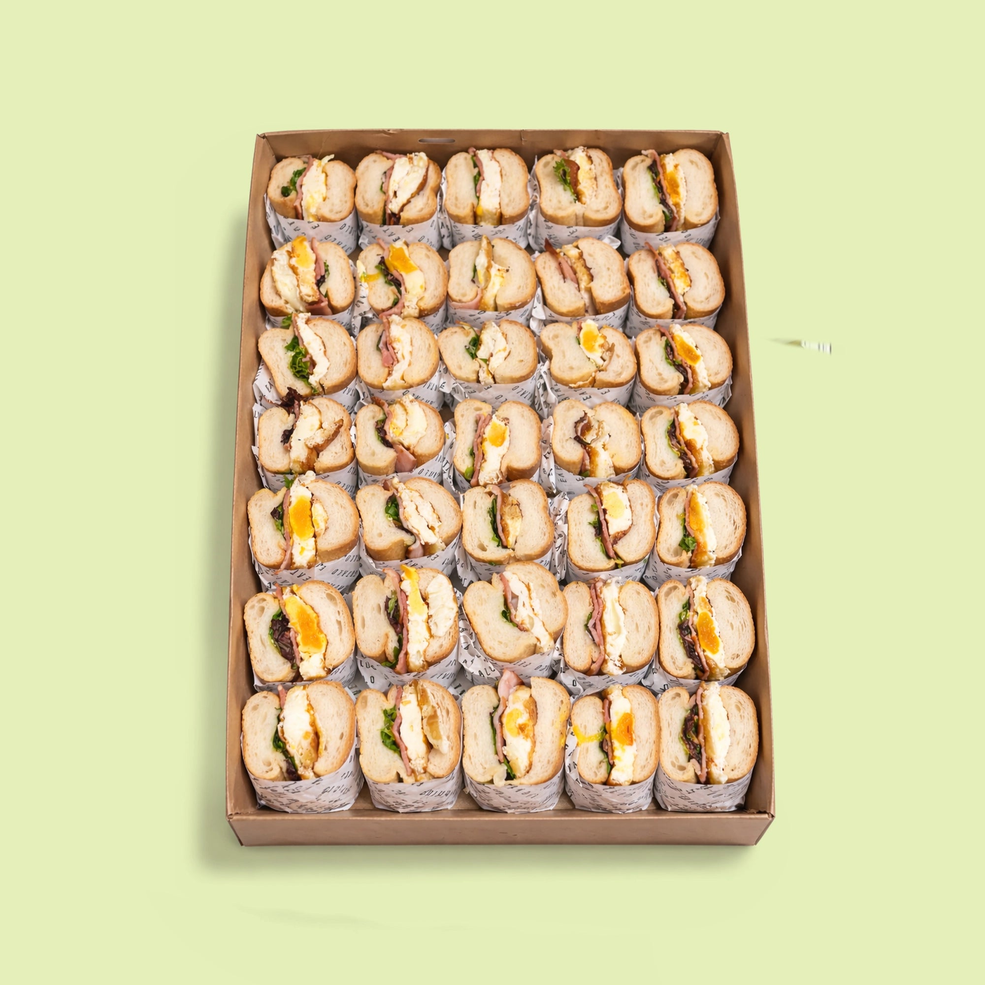 Breakfast Panini Platter