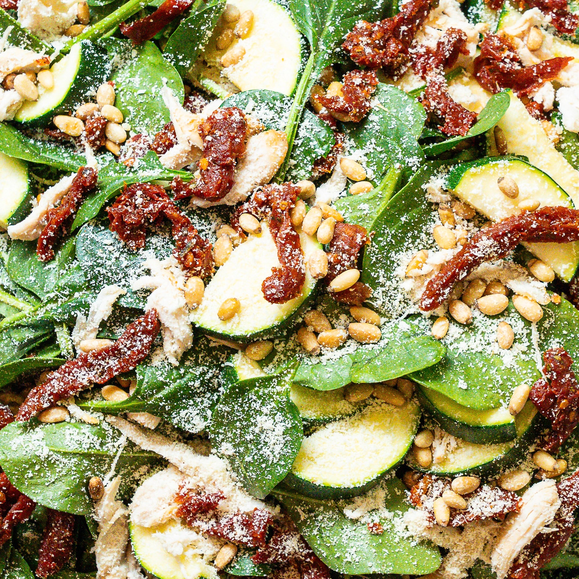 Chicken Zucchini Salad (Individual Bowl)