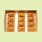 Carrot cake platter with 12 slices for office catering and morning tea Sydney CBD