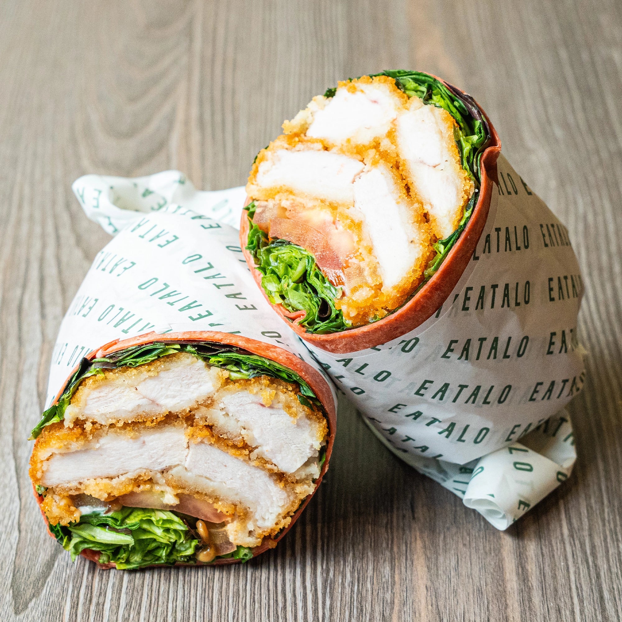 Chicken Schnitzel Wrap