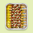 Chicken skewers with basil pesto, sun-dried tomato and feta for canapé catering Sydney CBD