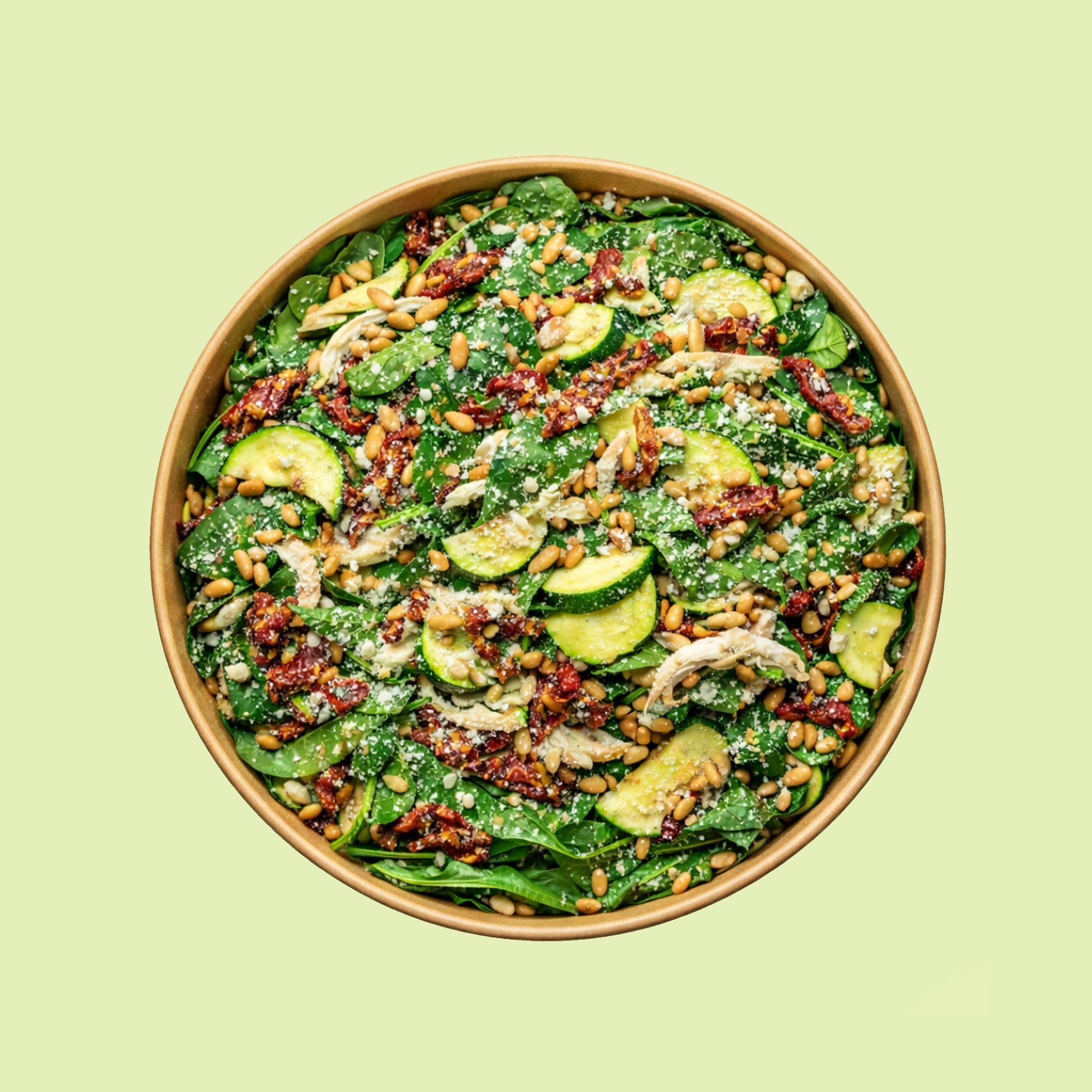 Chicken Zucchini Salad (Individual Bowl)