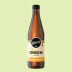 Kombucha ginger and lemon 330mL bottle for office catering Sydney CBD
