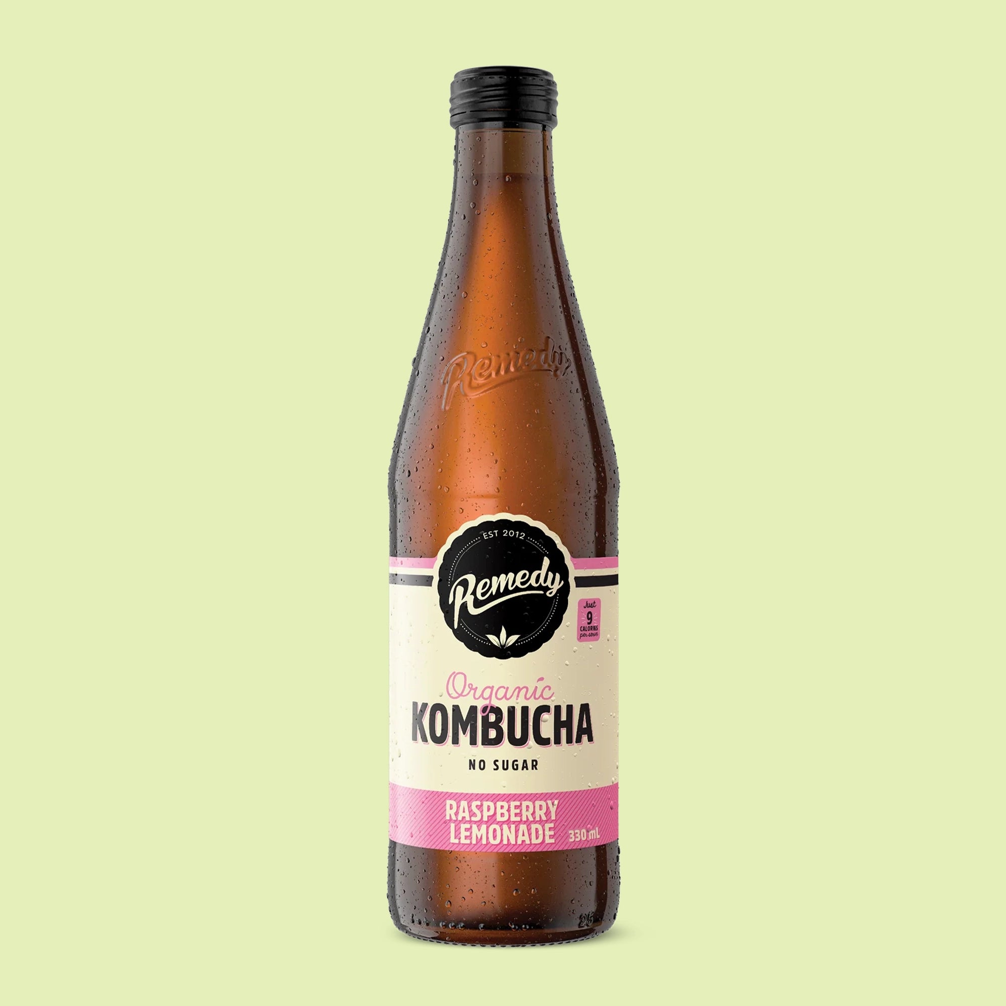 Kombucha Raspberry Lemonade 330mL