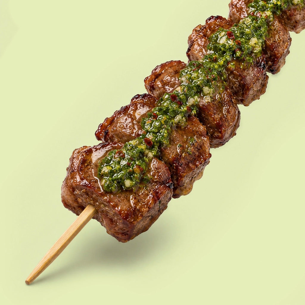 Chimichurri Lamb Skewers Platter