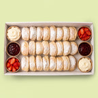 Tea Scone Platter with Berry Jam & Whipped Cream