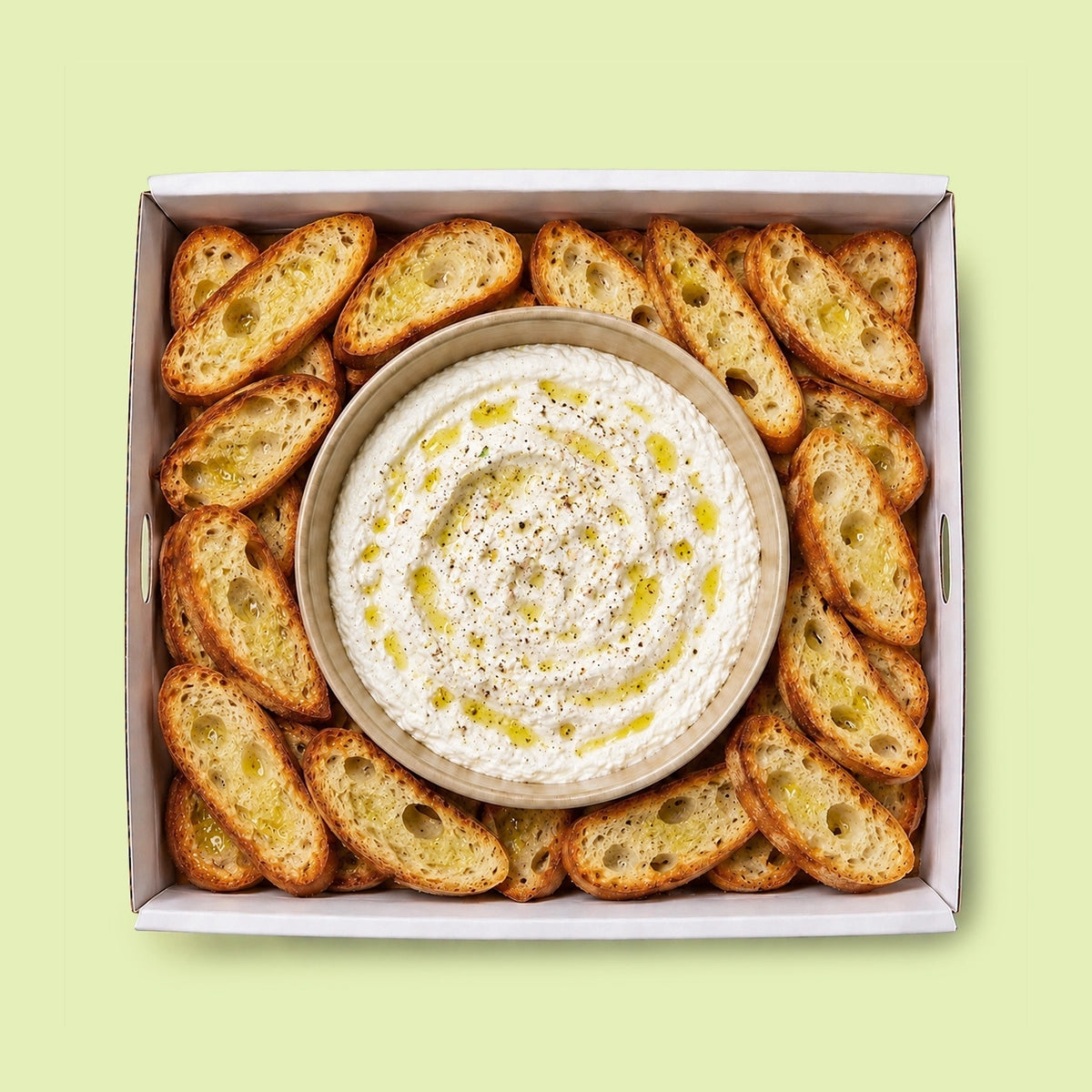 Italian Stracciatella & Crostini Box