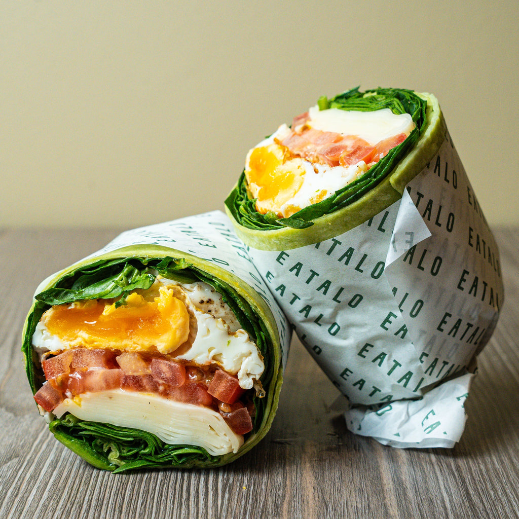 Egg Salad & Provolone Wrap