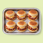 Breakfast Egg Slider Platter 6 pcs