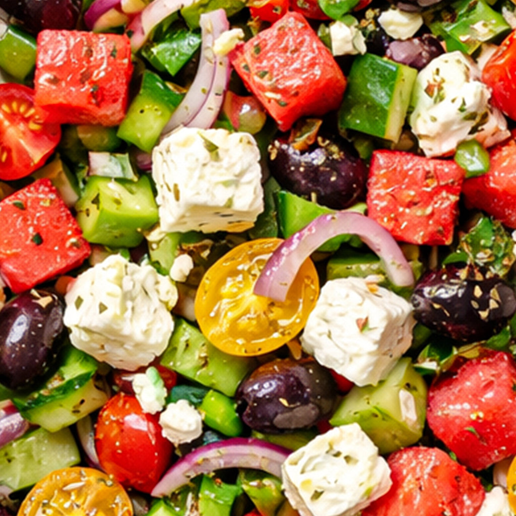 Watermelon Greek Salad (Individual Bowl)