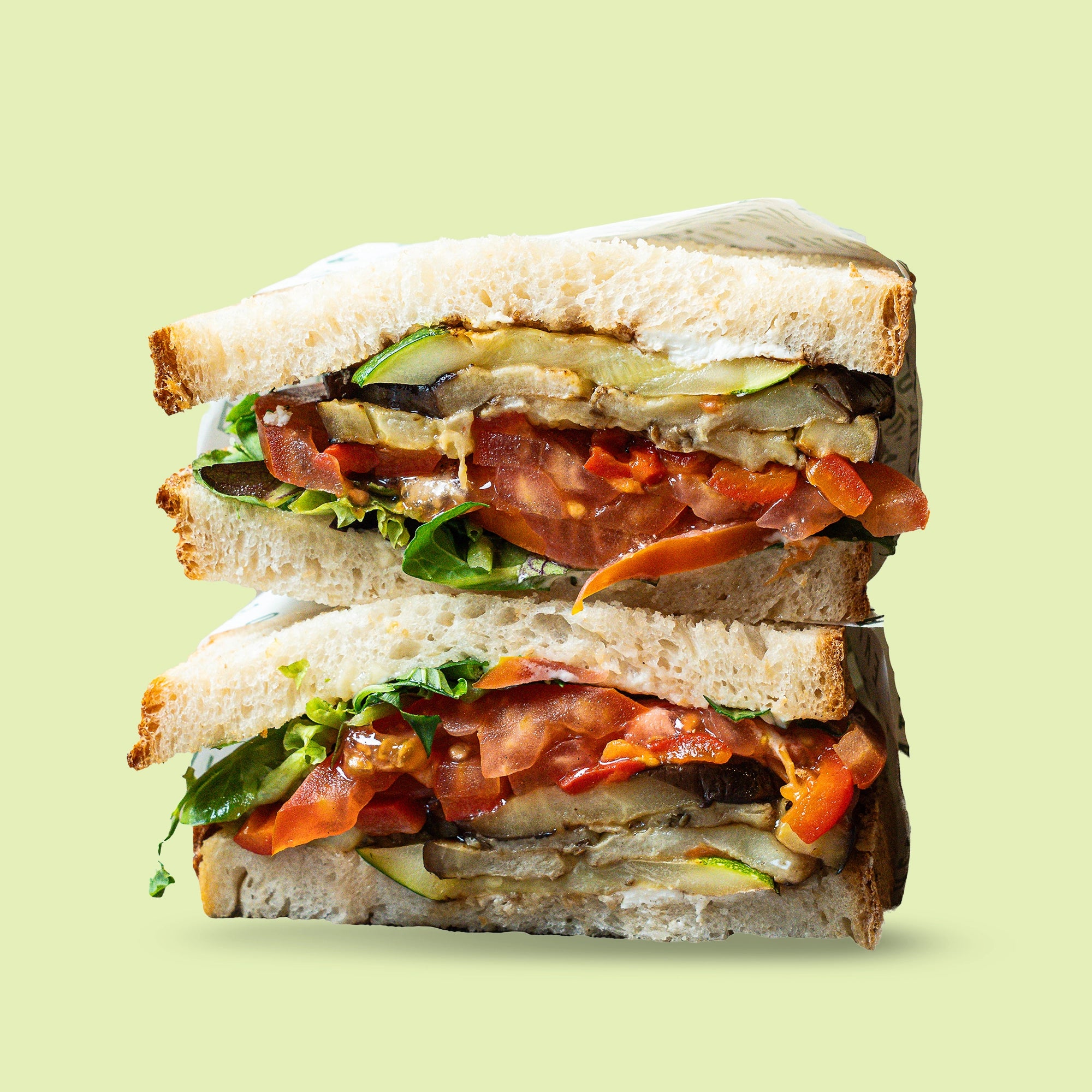 Grilled Vegetable Sandwich