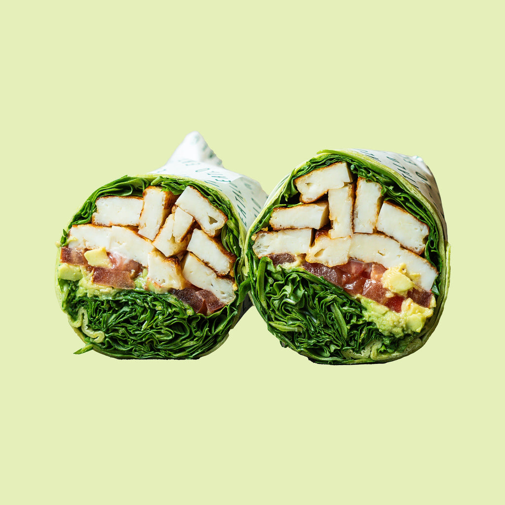 Grilled Halloumi Wrap