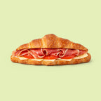 Prosciutto, cheese and tomato croissant toastie from EATALO café Sydney CBD