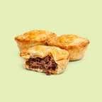 Mini beef party pies with crispy golden pastry for catering Sydney CBD