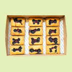 Berry cake platter with 12 slices for office catering and morning tea Sydney CBD