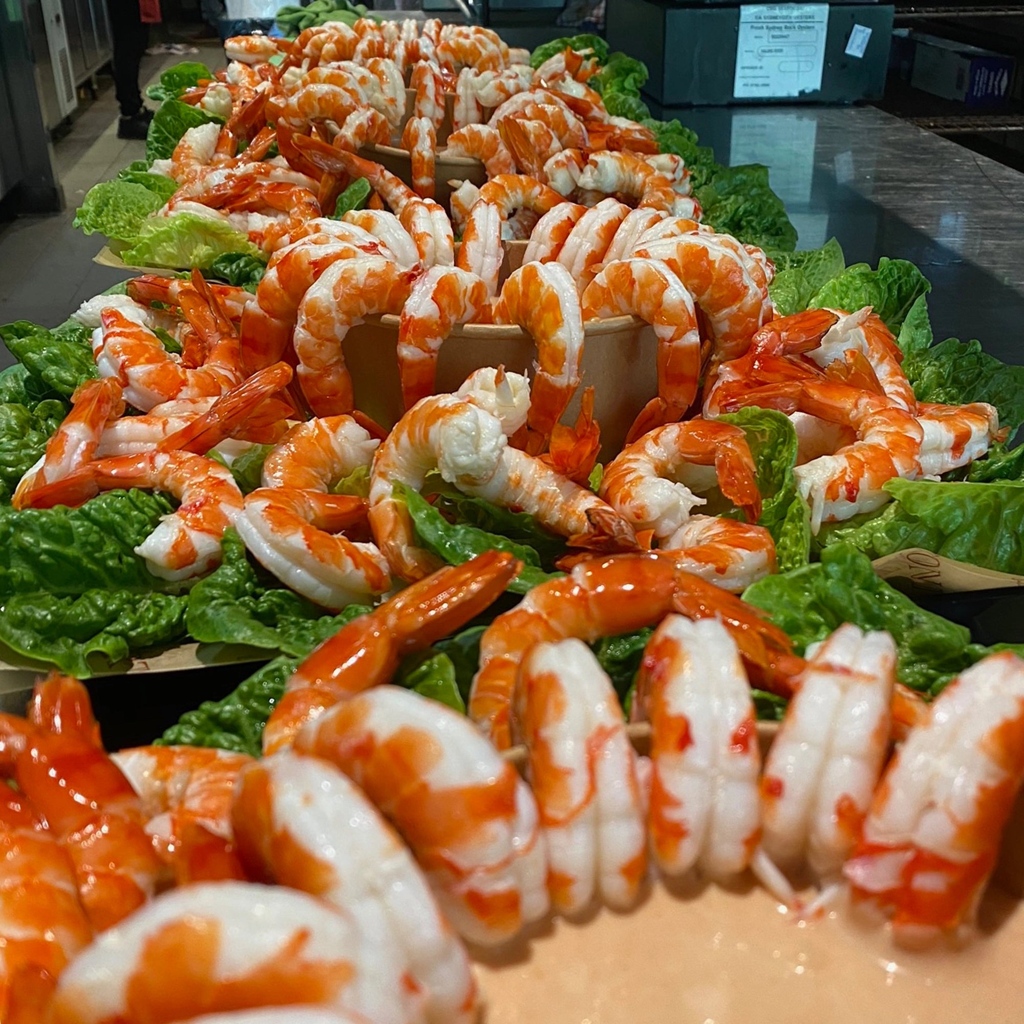 Cocktail Prawn Platter — 1kg King Prawns (U10)