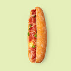 Prosciutto Egg Salad Roll