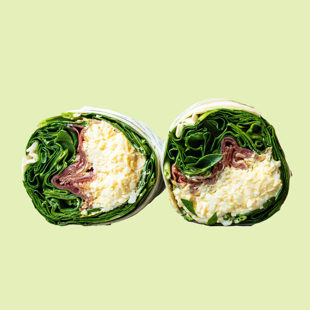 Prosciutto & Egg Salad Wrap