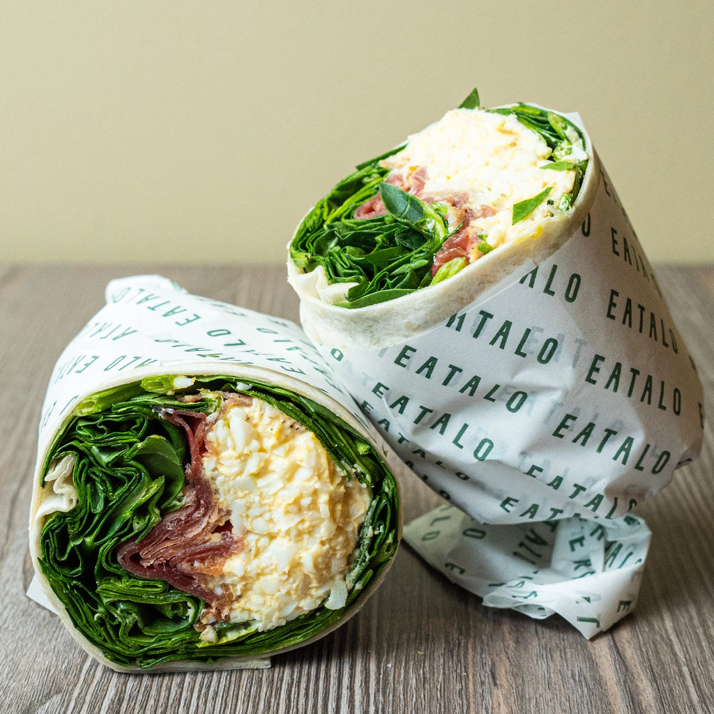 Prosciutto & Egg Salad Wrap