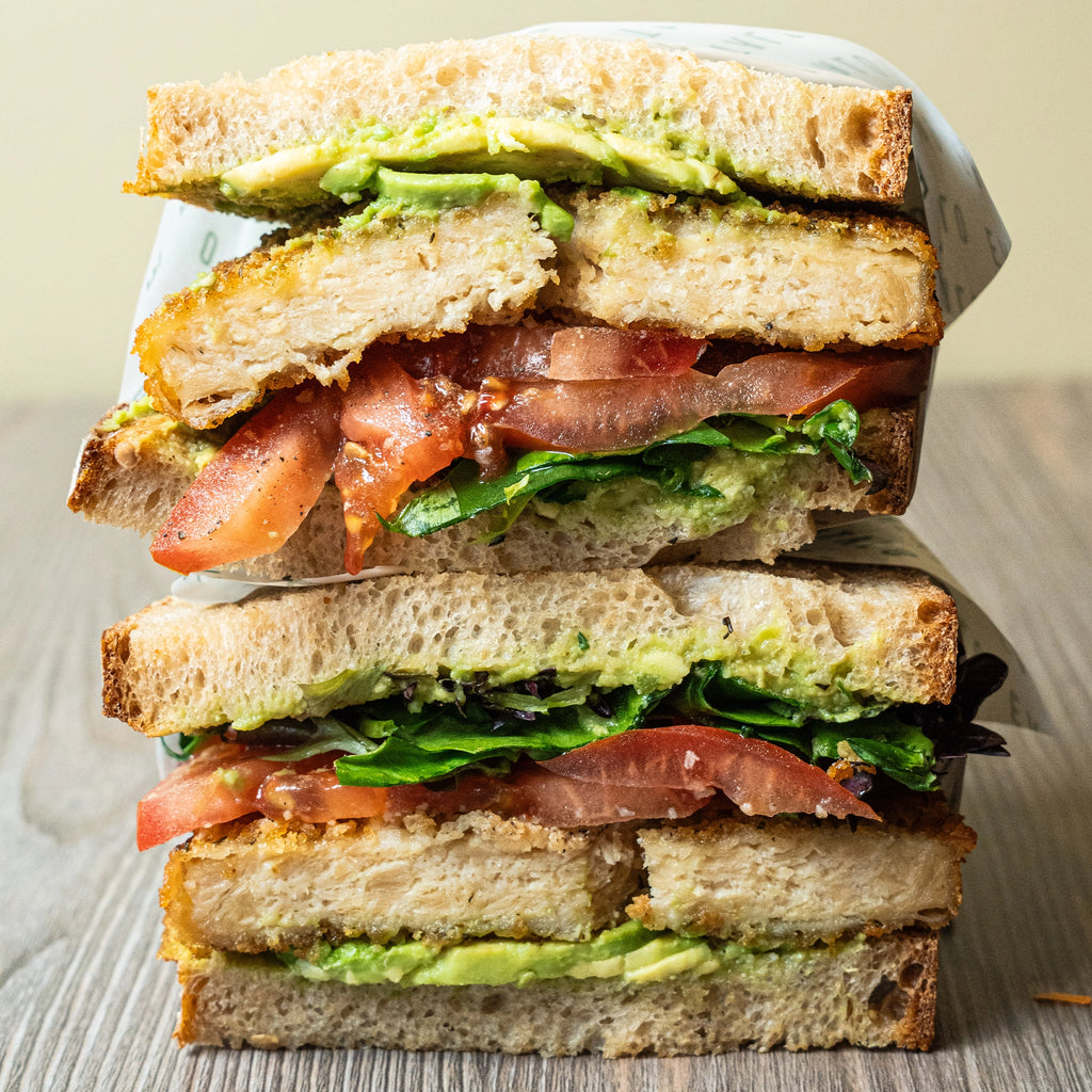 Vegan Schnitzel Sandwich