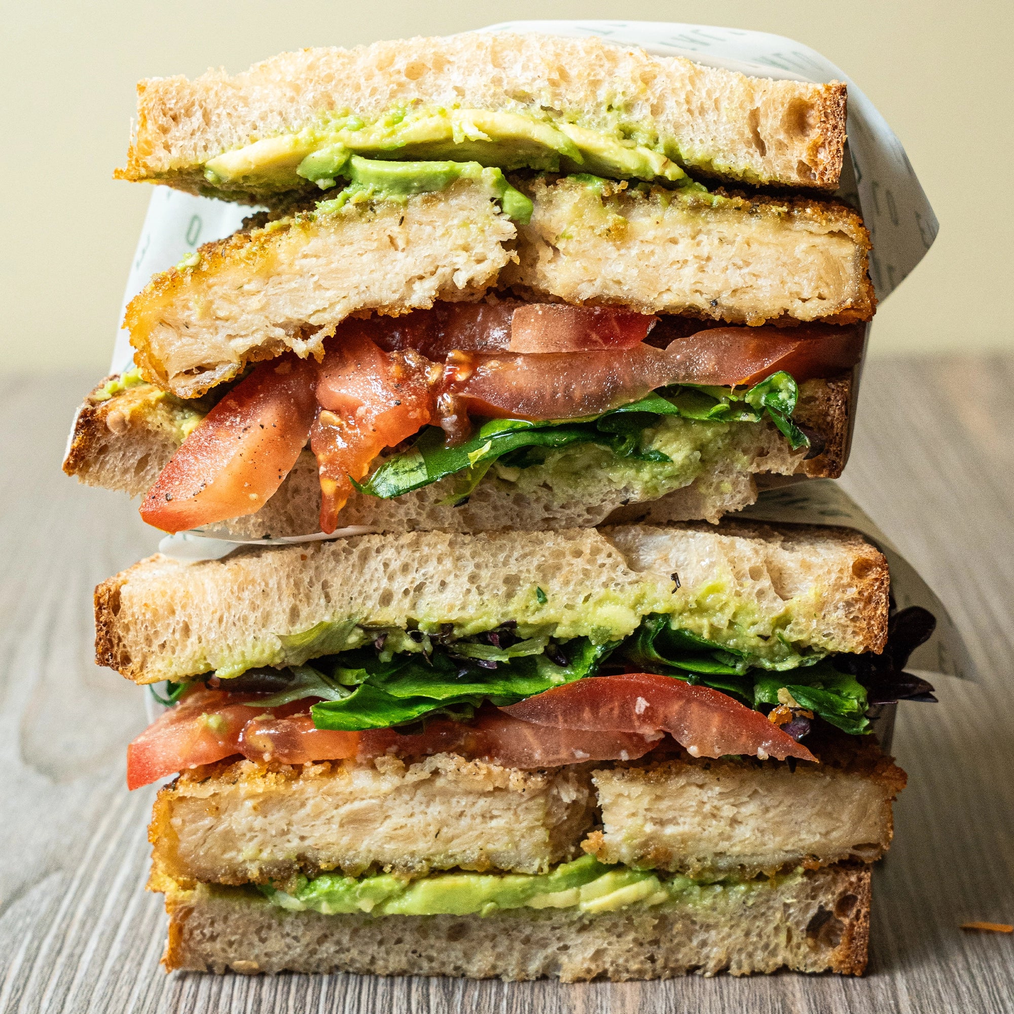 Vegan Schnitzel Sandwich