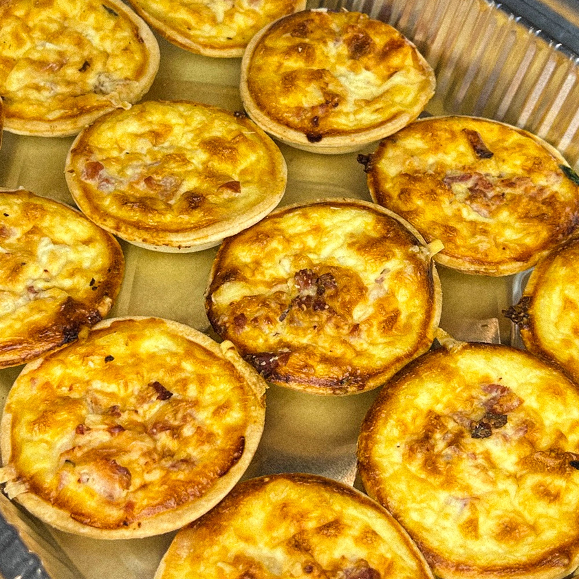 Traditional Quiche Platter 12 pcs