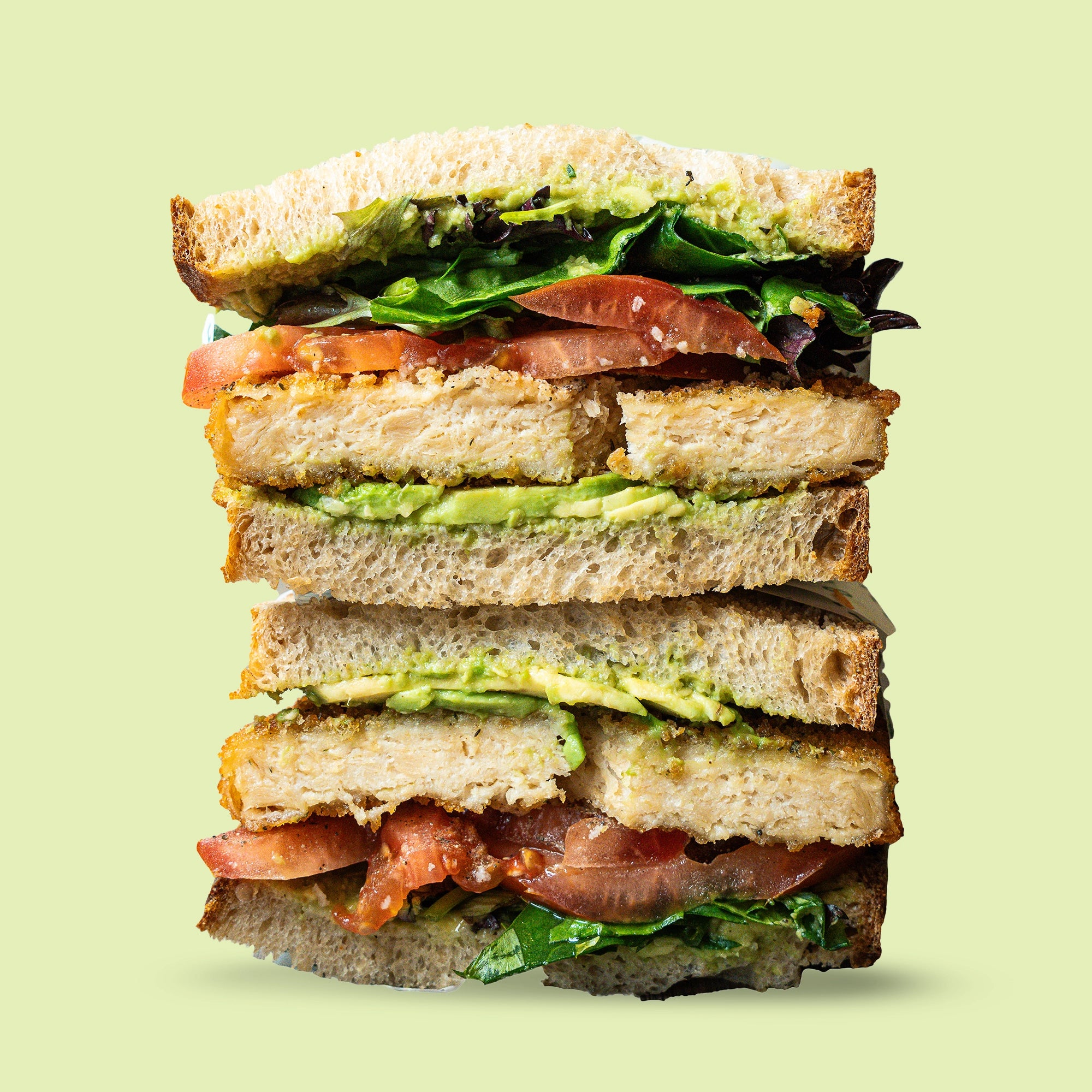 Vegan Schnitzel Sandwich