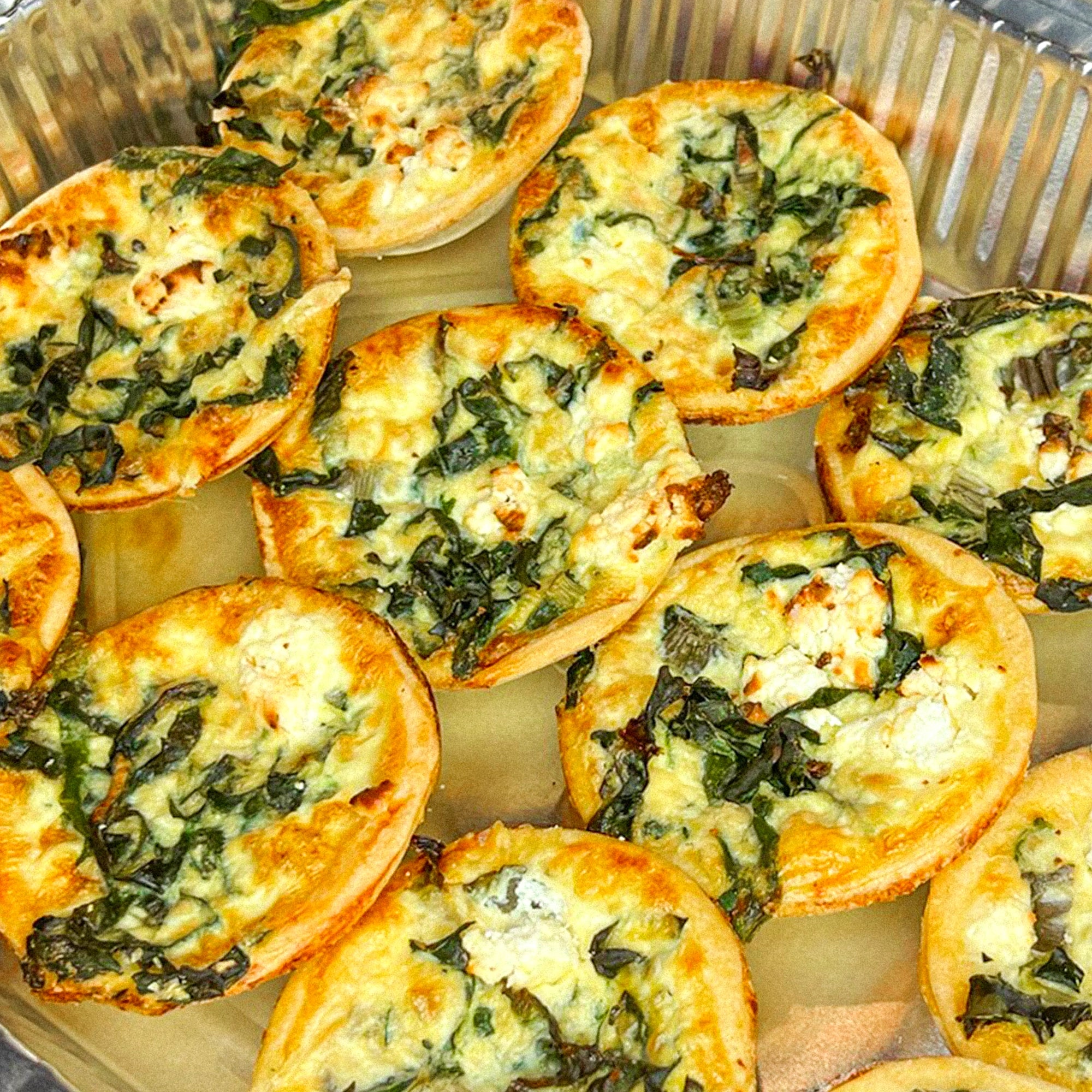 Mixed Quiche Platter 12 pcs