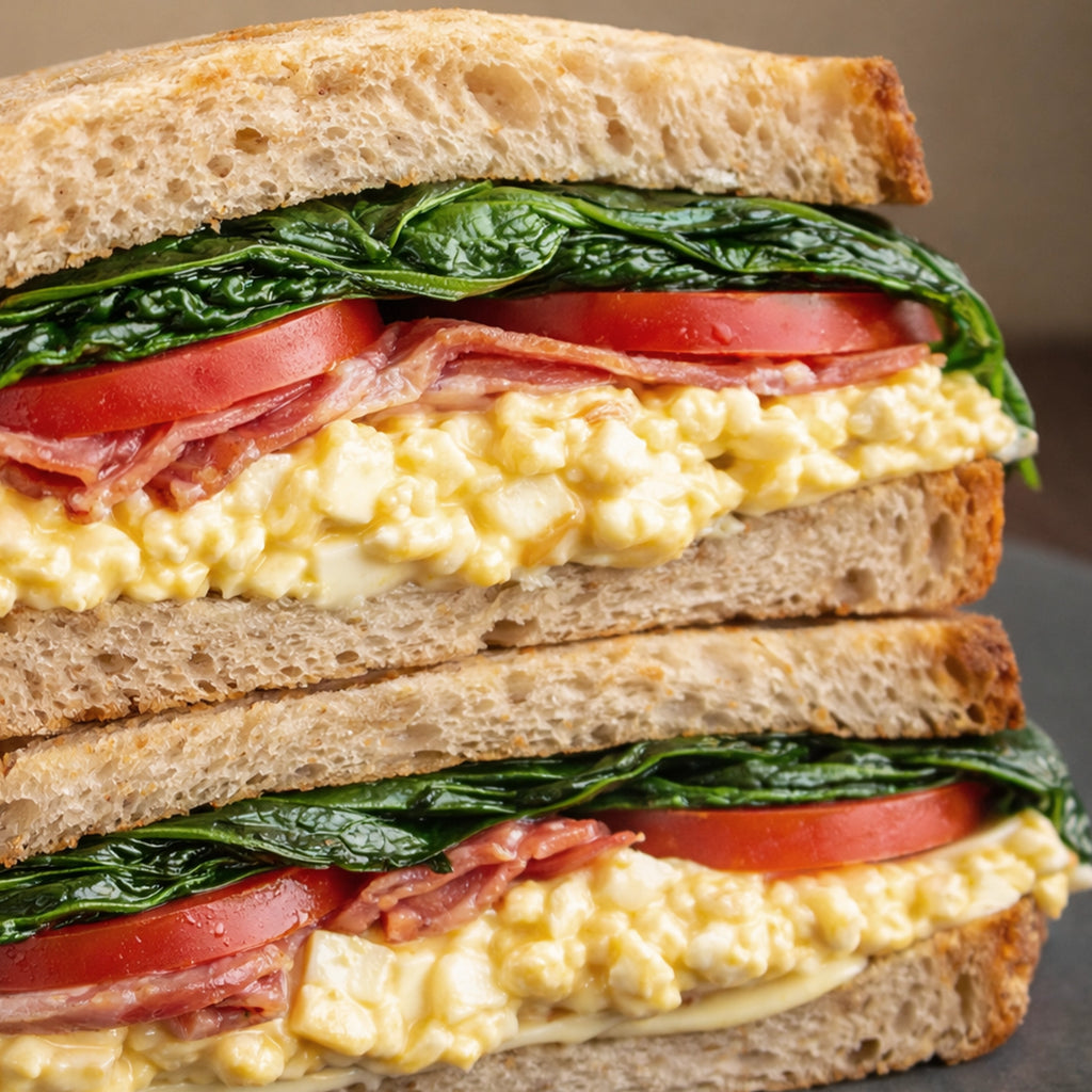 Prosciutto & Egg Salad Sandwich
