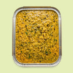 Close-up of gluten-free saffron risotto with creamy texture, Italian catering Sydney