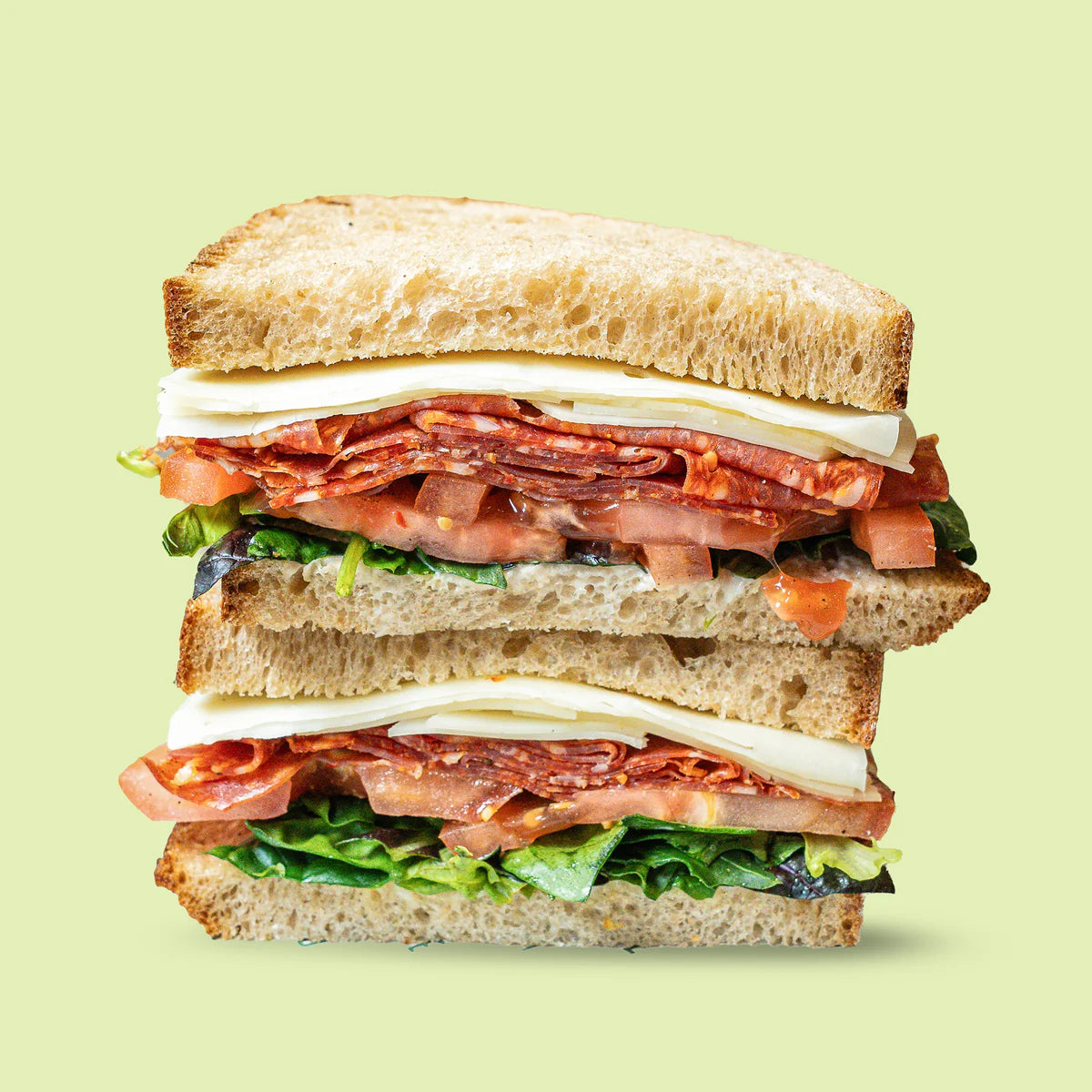 salami soppressa sandwich office catering