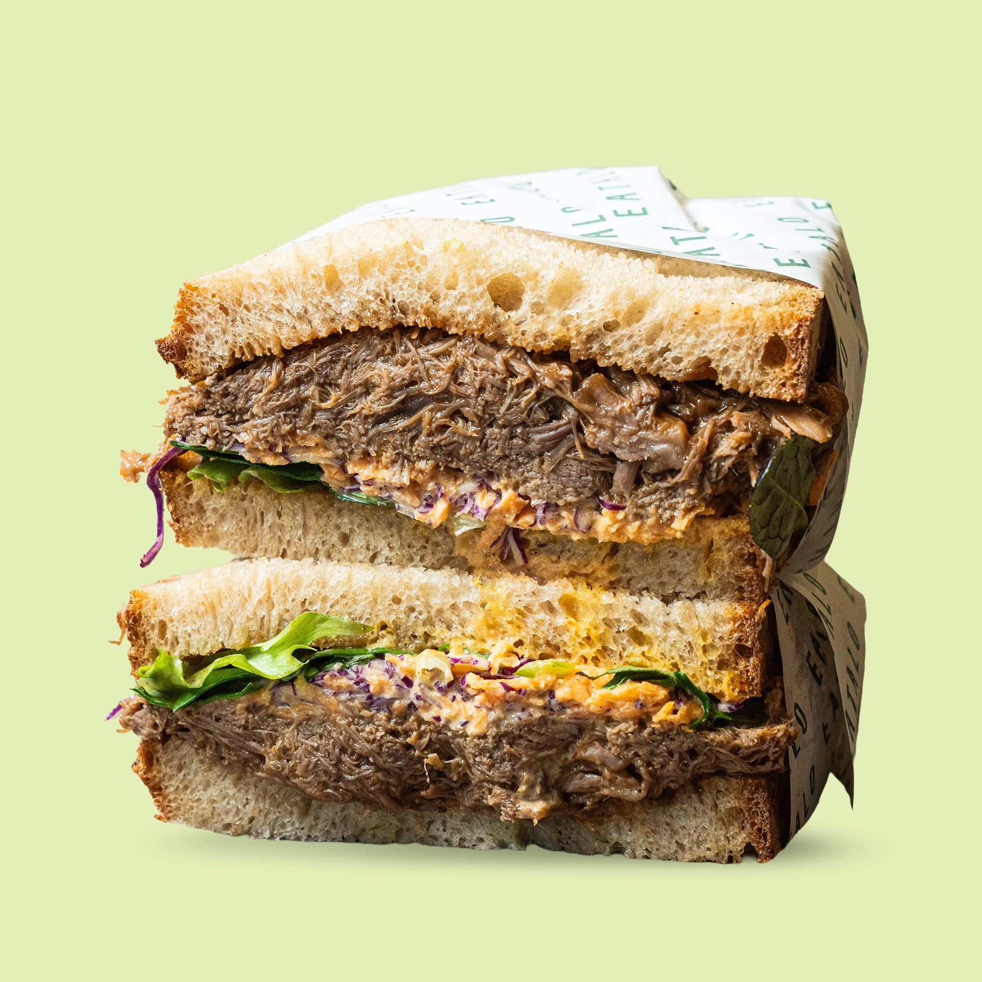 Pulled Lamb Sandwich