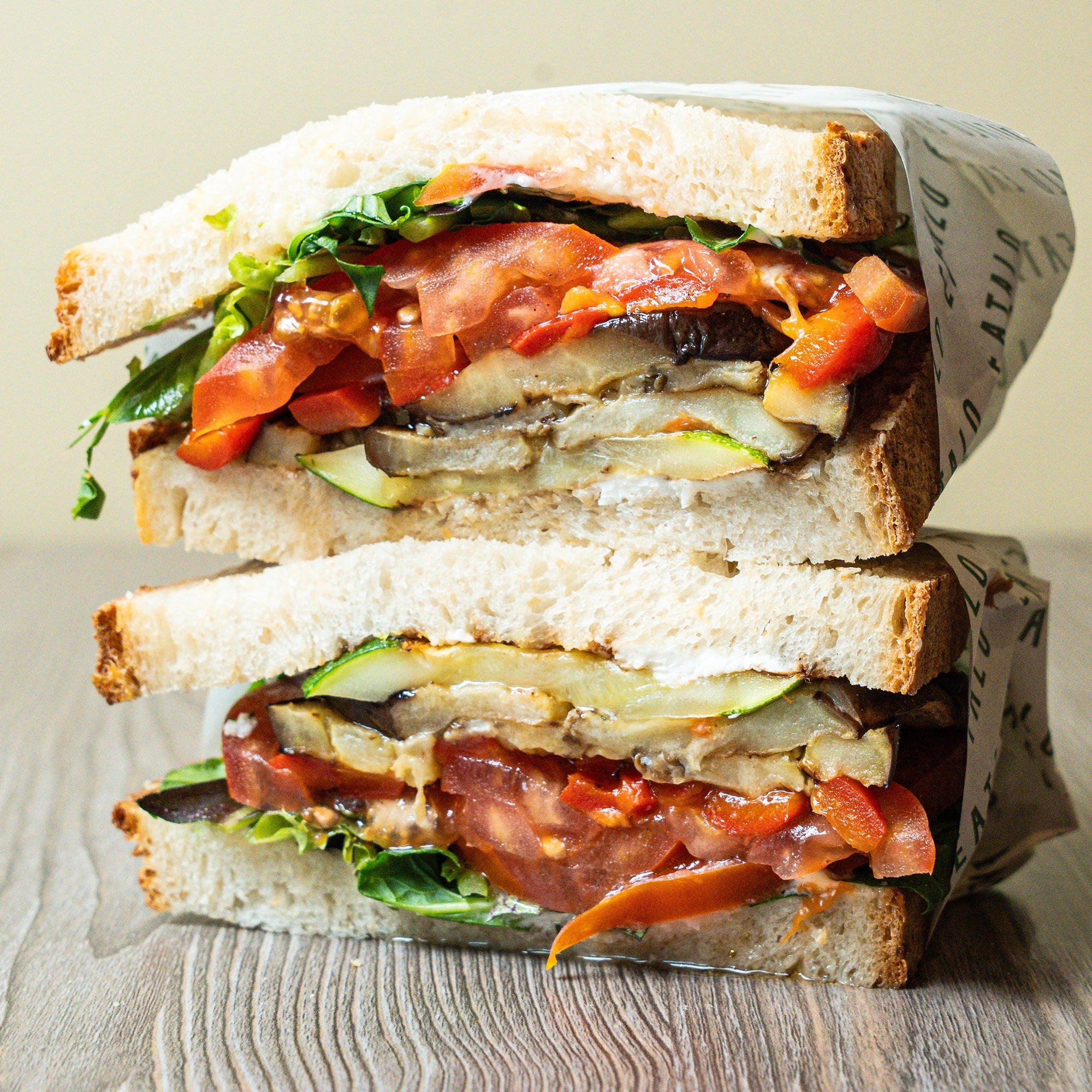 Grilled Vegetable Sandwich